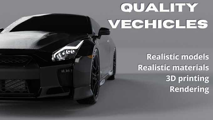 create 3d car model