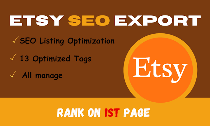upload products on esty with SEO