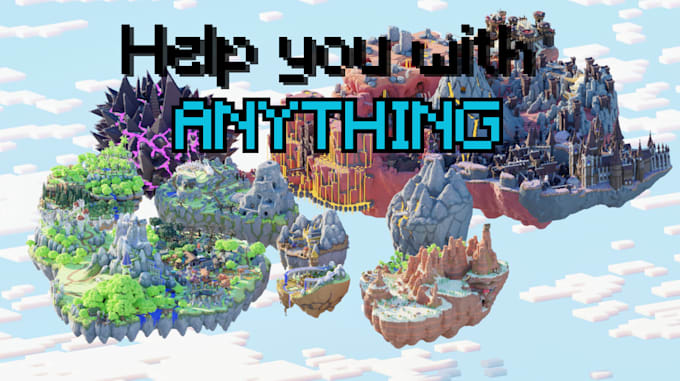 help you with anything in hypixel skyblock