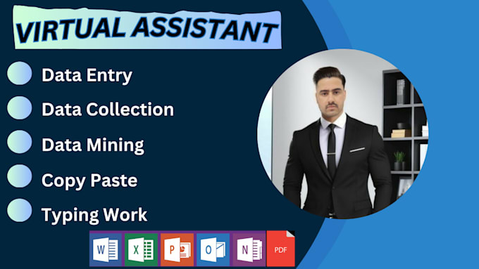 do data entry, excel and word data entry, web research