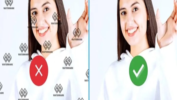 remove water mark from photo video
