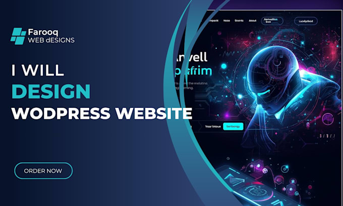 design a wordpress website