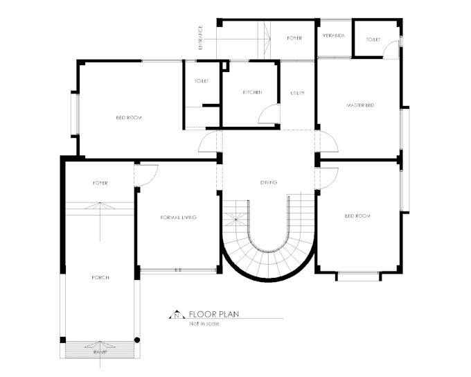 create 2d floor plan