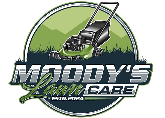 design awesome lawn service logo for your company