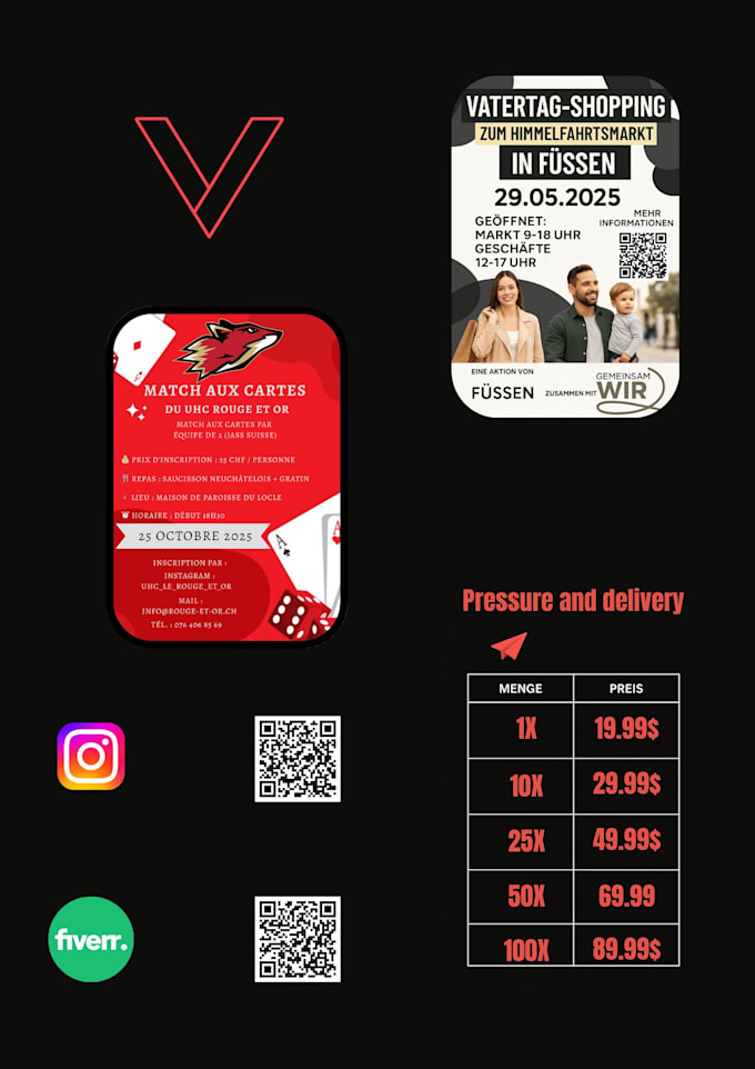 modern business flyer design