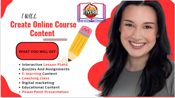 create online course content, business entrepreneurship, curriculum video course