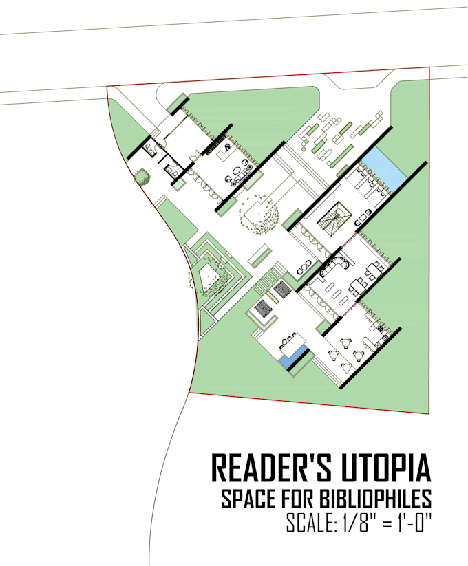 draw 2d architectural floor plan
