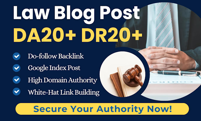 do high quality law blog guest posting with dofollow links