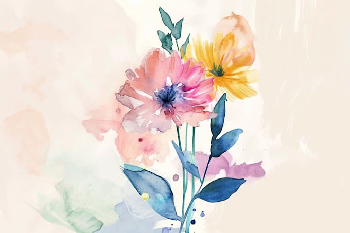 create a botanical watercolor illustration