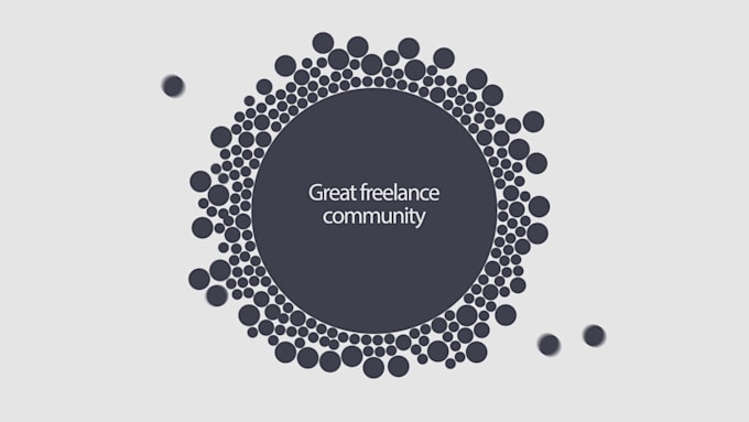 do minimalist kinetic typography, motion graphics animated explainer video