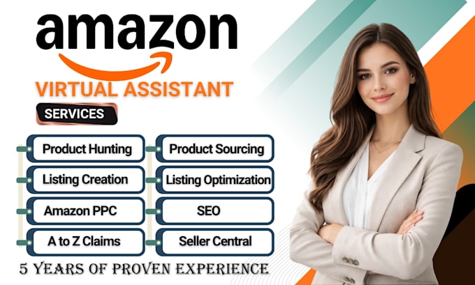help you as an amazon virtual assistant for seller central support
