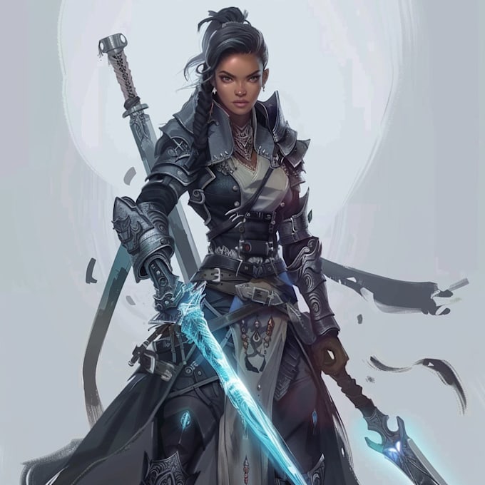 illustrate your oc or dnd character art