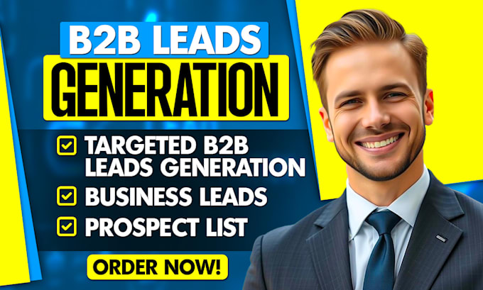do targeted b2b leads generation, prospect list, email list