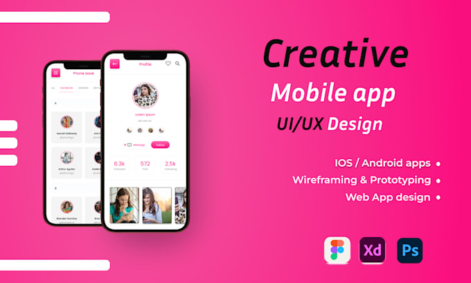 Do premium ui ux design and mobile app ui design in figma by Anamnisar ...