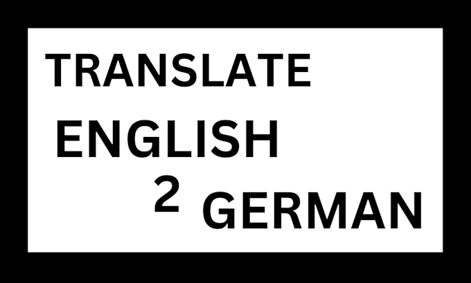 translate english to german