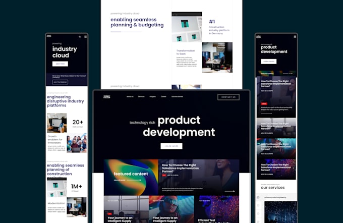 Design a responsive website for a seamless user experience by ...