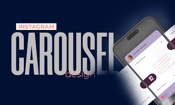 create professional instagram carousel posts and stories