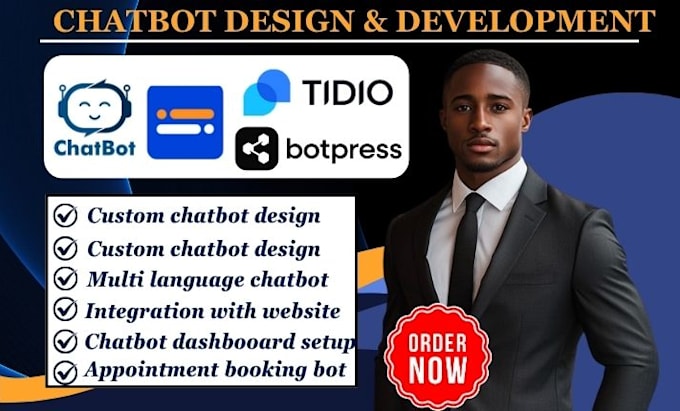 build custom ai chatbot using botpress tidio typebot for your website whatsapp