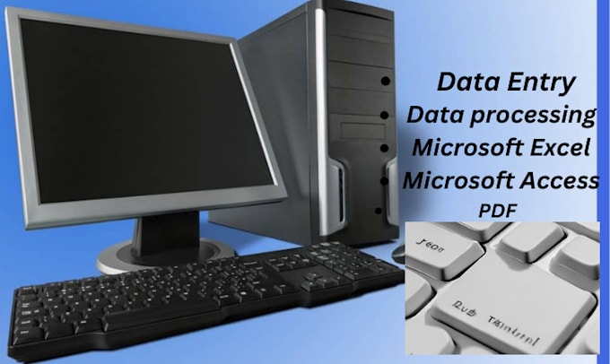be your virtual data entry clerk