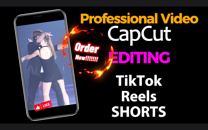 professional capcut video editing for tiktok, short or instagram