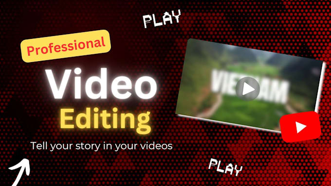 do video editing for youtube professionally