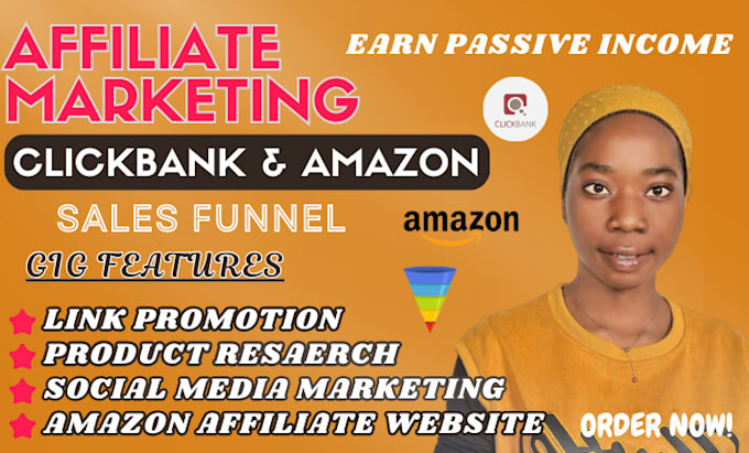 build clickbank affiliate marketing sales funnel or affiliate link promotion