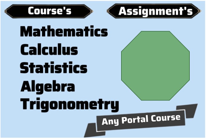help in math, statistics, calculus, algebra, mathematics assignments