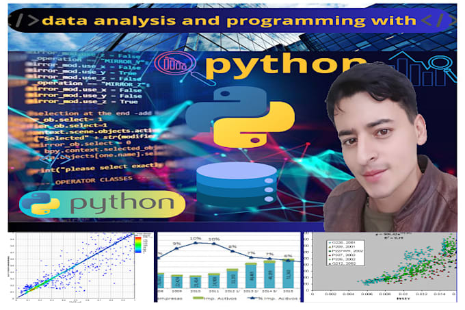 Data analysis and python programming solutions services with quality by ...
