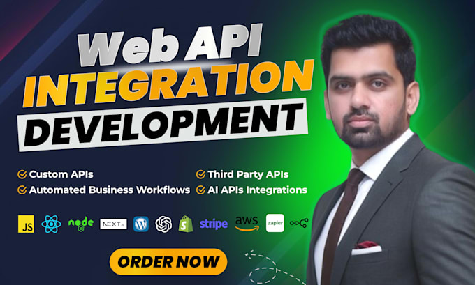 do api integration backend api development rest api fix with node js