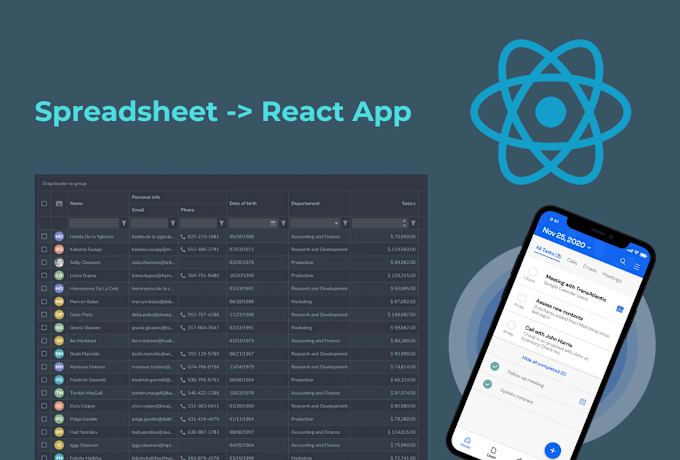 Replace your spreadsheet or excel with a custom react app by ...