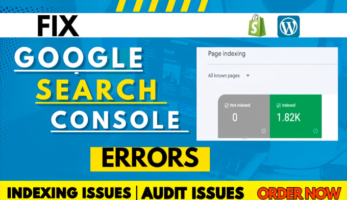 fix page indexing issue, google search console errors