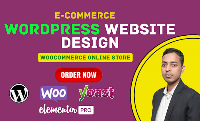 build wordpress ecommerce website design and redesign