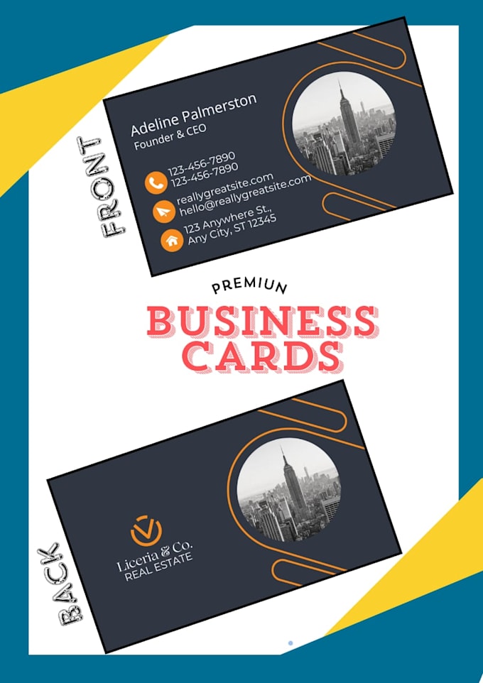 design premium business cards