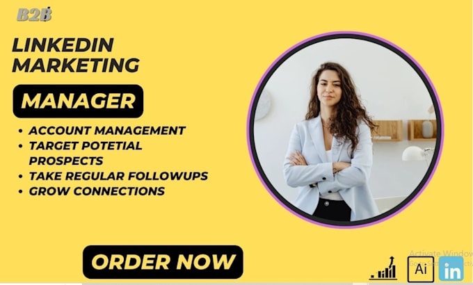 be your b2b appointment setter and linkedin manager