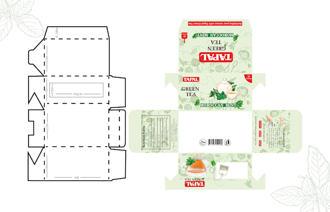 create a professional design for our product packaging