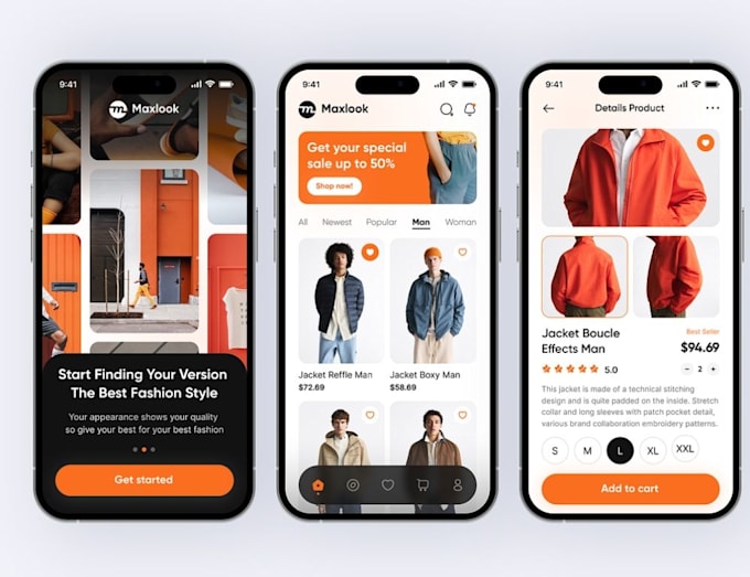 build profitable online shopping or ecommerce app,  ebay and amazon