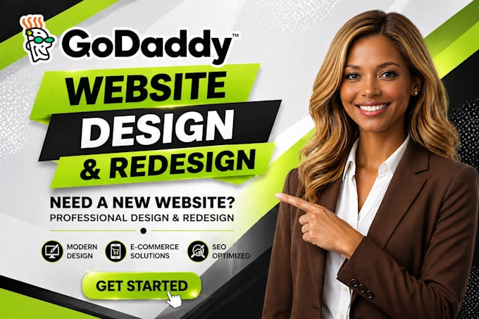 godaddy website redesign godaddy website design develop godaddy