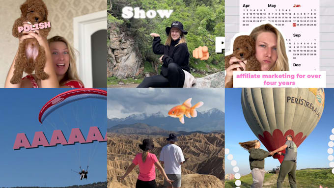 create a ugc video in polish, german, latvian or russian
