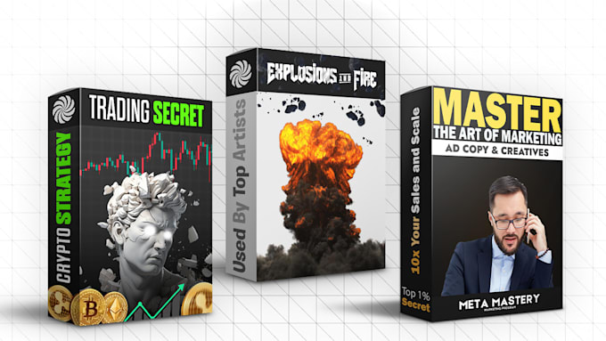 design 3d box mockup software box mockup, course cover