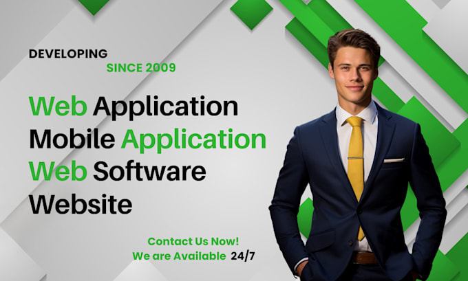 be your full stack software and web application developer