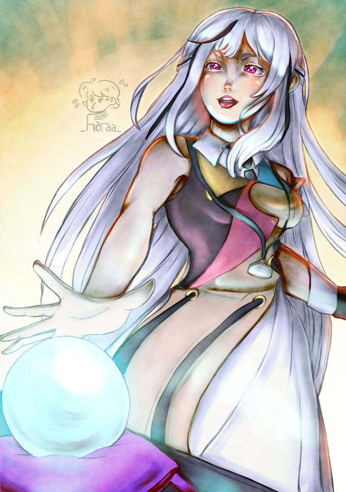 draw your oc or any character in anime style