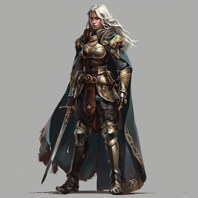 draw your d and d character and oc