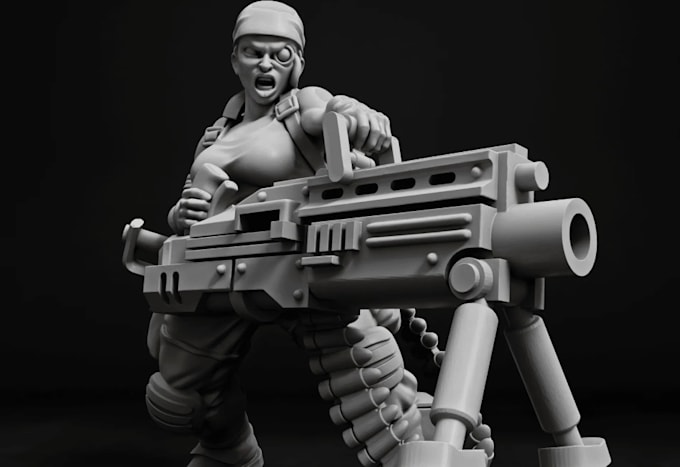 3d stl file maker,3d obj file,3d dnd printable character, 3d mini ...