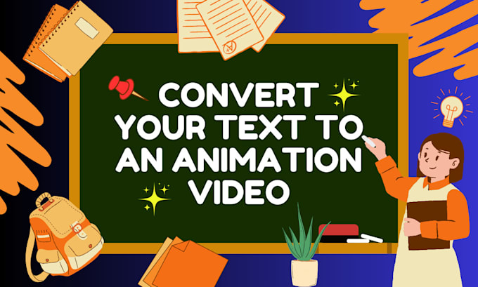 create a custom text animation video for your business