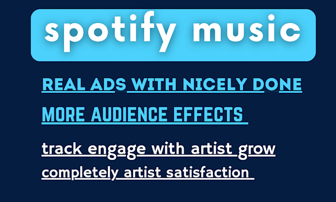 promote your spotify promotion with ads campaign