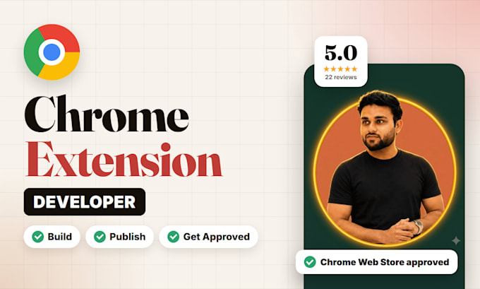 be your chrome extension developer and publish it on the chrome web store