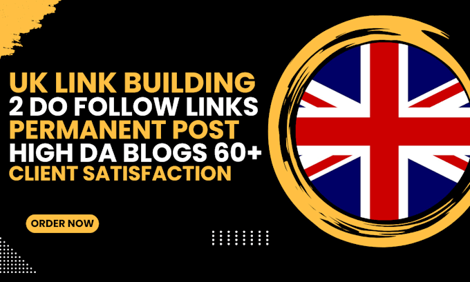 do UK link building on high da blogs with do follow backlinks