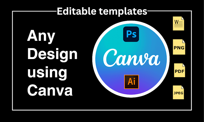 convert redesign or recreate any design on canva in 6 hours