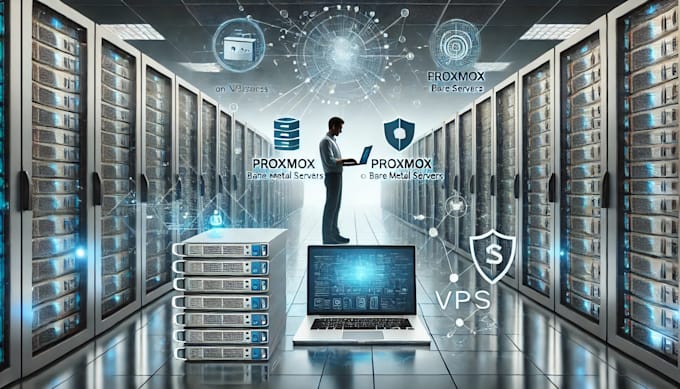 set up proxmox vps hosting on bare metal servers