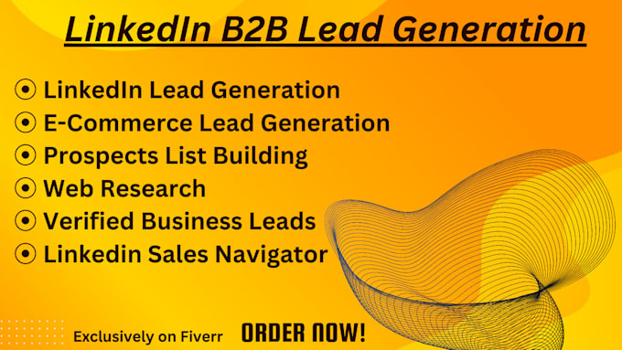 do b2b lead generation , linkedin lead generation using premium tools